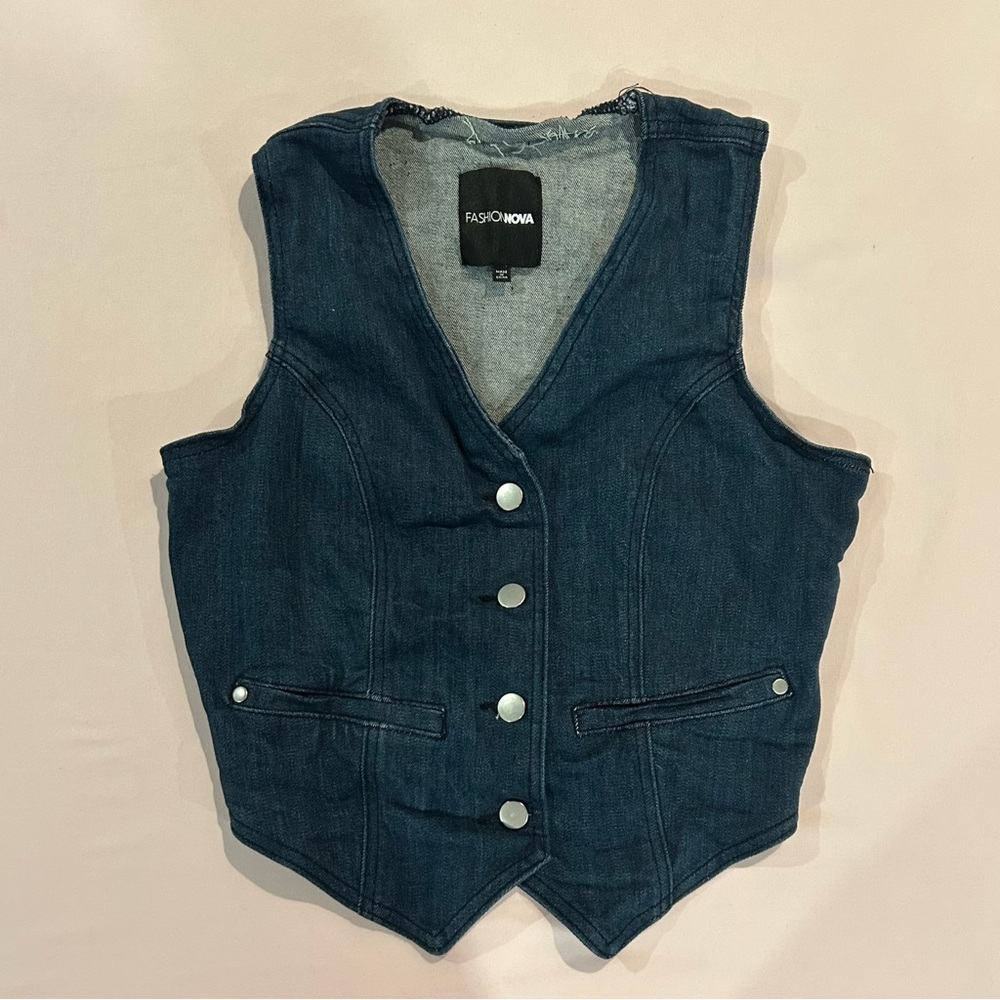 Denim top